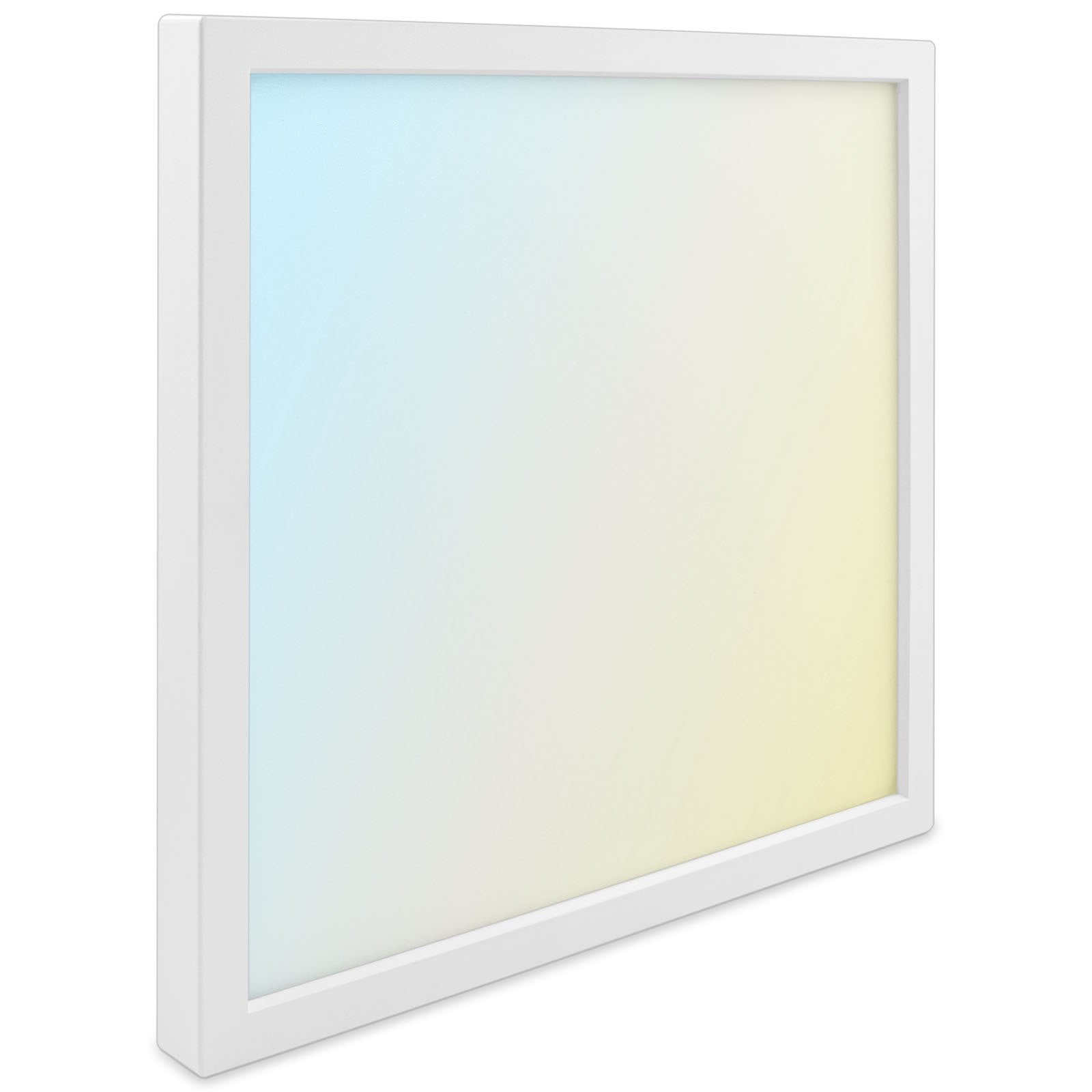 Luxrite 9 Inch Square LED Flush Mount Ceiling Light, 18W 1250LM, 5CCT 2700K-5000K, Dimmable, ETL