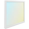 thumbnail image 1 of Luxrite 9 Inch Square LED Flush Mount Ceiling Light, 18W 1250LM, 5CCT 2700K-5000K, Dimmable, ETL, 1 of 7