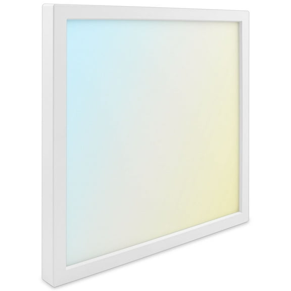 Luxrite 9 Inch Square LED Flush Mount Ceiling Light, 18W 1250LM, 5CCT 2700K-5000K, Dimmable, ETL