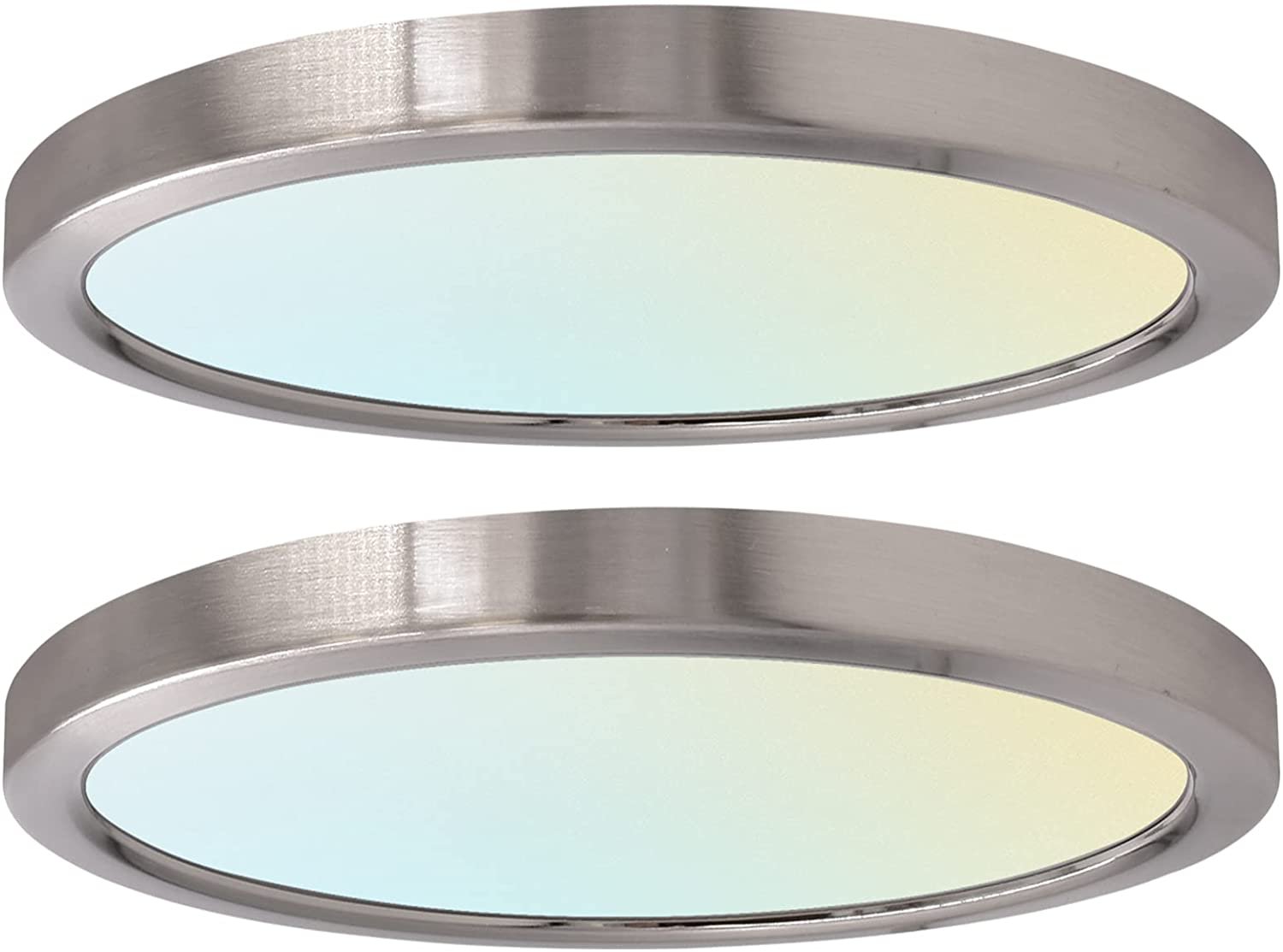 Luxrite 9 inch LED Flush Mount Ceiling Light 18W 3 Color Selectable ...