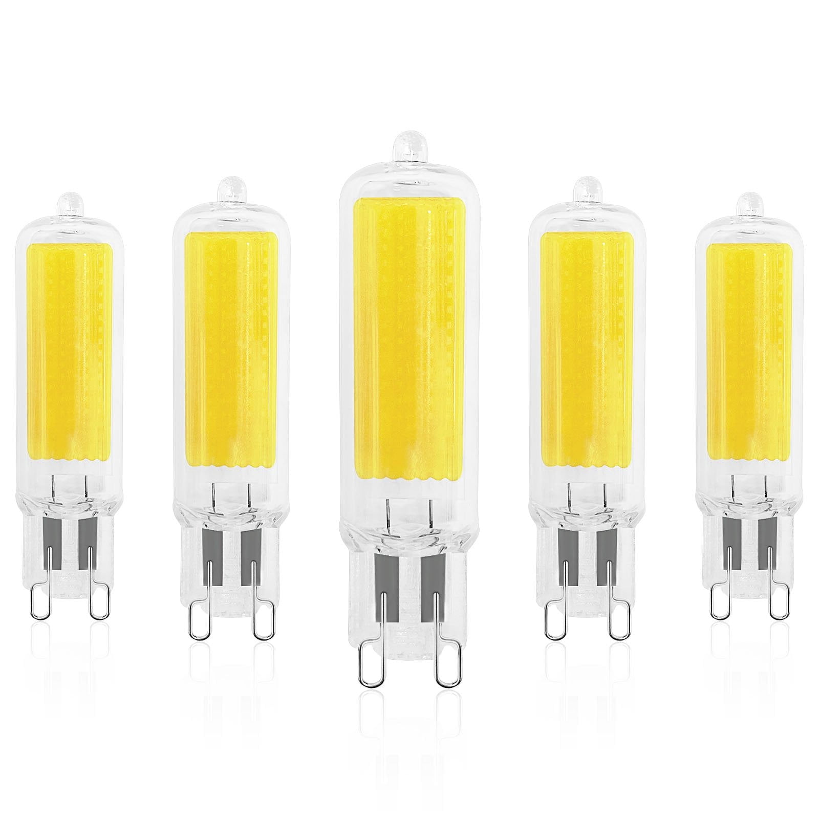 Luxrite G9 LED Bulb Dimmable 4.5W, 50 Watt Equivalent, 6500K Daylight ...
