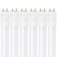 thumbnail image 1 of Luxrite LED 4FT T8 Tube light 18W=32W, 3000K Soft White, 2000 Lumens, Damp Rated, ETL Listed, G13 6-Pack, 1 of 6