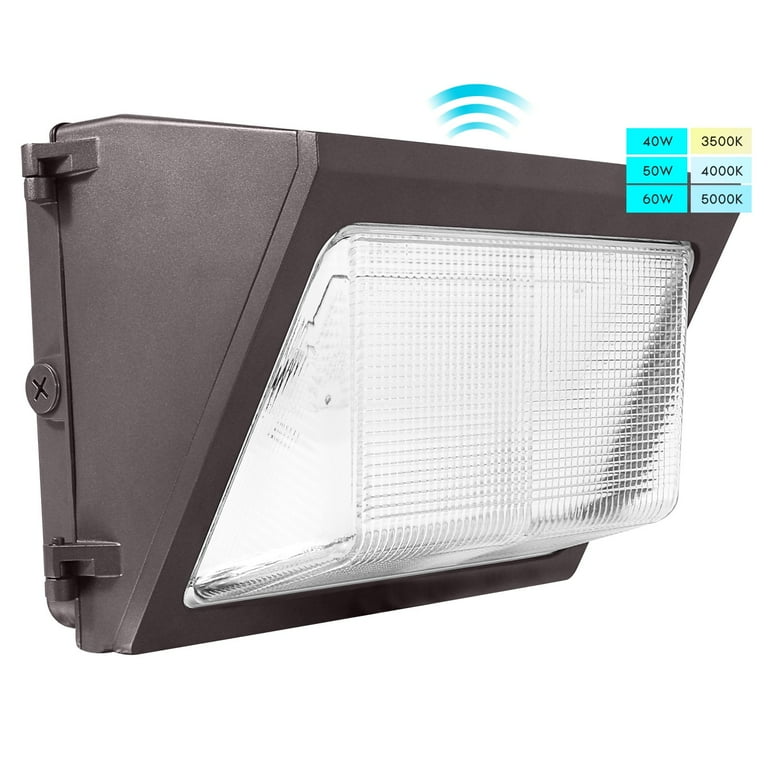 Dusk to dawn on sale wall pack light