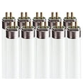 thumbnail image 1 of Luxrite LR20775 10-Pack F54T5/835/HO 54-Watt 4 FT T5 High Output Fluorescent Tube Light Bulb, Natural 3500K, 4200 Lumens, G5 Mini Bi-Pin Base, 1 of 5