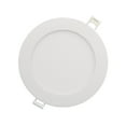 thumbnail image 1 of Luxrite LR23760 6 Inch Recessed  LED Light with Junction Box, Color Selectable, Dimmable Wafer Light, 1000 Lumens, ETL & Energy Star, IC Rated, 1 of 5