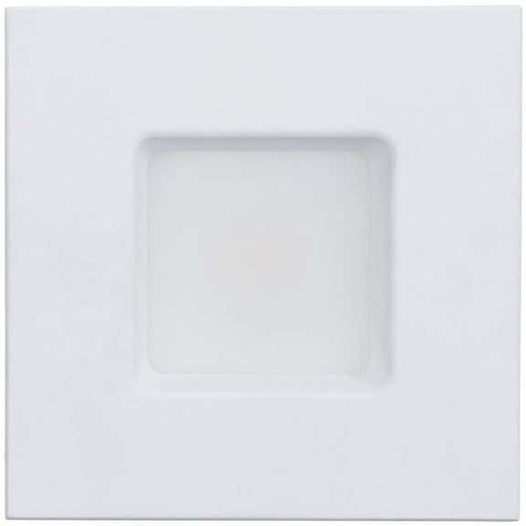 Luxrite LR23789 5/6 Inch LED Square Recessed Lighting, 14W=90W, 5 Color Selectable, Dimmable LED Downlight, 1100 Lumens, Wet Rated, Energy Star Approved, 4-Pack