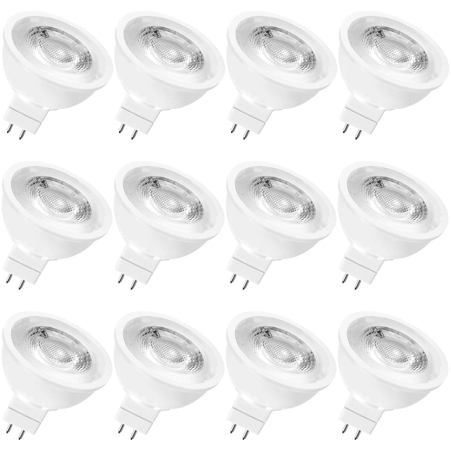 White Dimmable GU5.3 LED Flood Light Bulbs