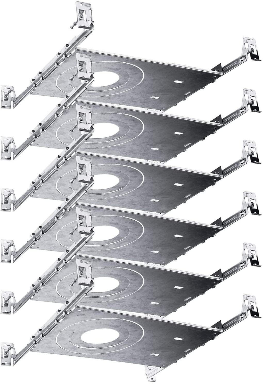 Modern Extendable Metal LED Recessed Lighting Mounting Plate