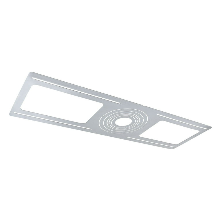 12 Pack Recessed Light Mounting Plates - Adjustable For 2" To 6" LED Lights, Galvanized Steel, New Construction