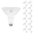 thumbnail image 1 of Luxrite PAR38 LED Flood Light Bulb 13W=90W 5CCT 1200 Lumens Dimmable 12 Pack, 1 of 7