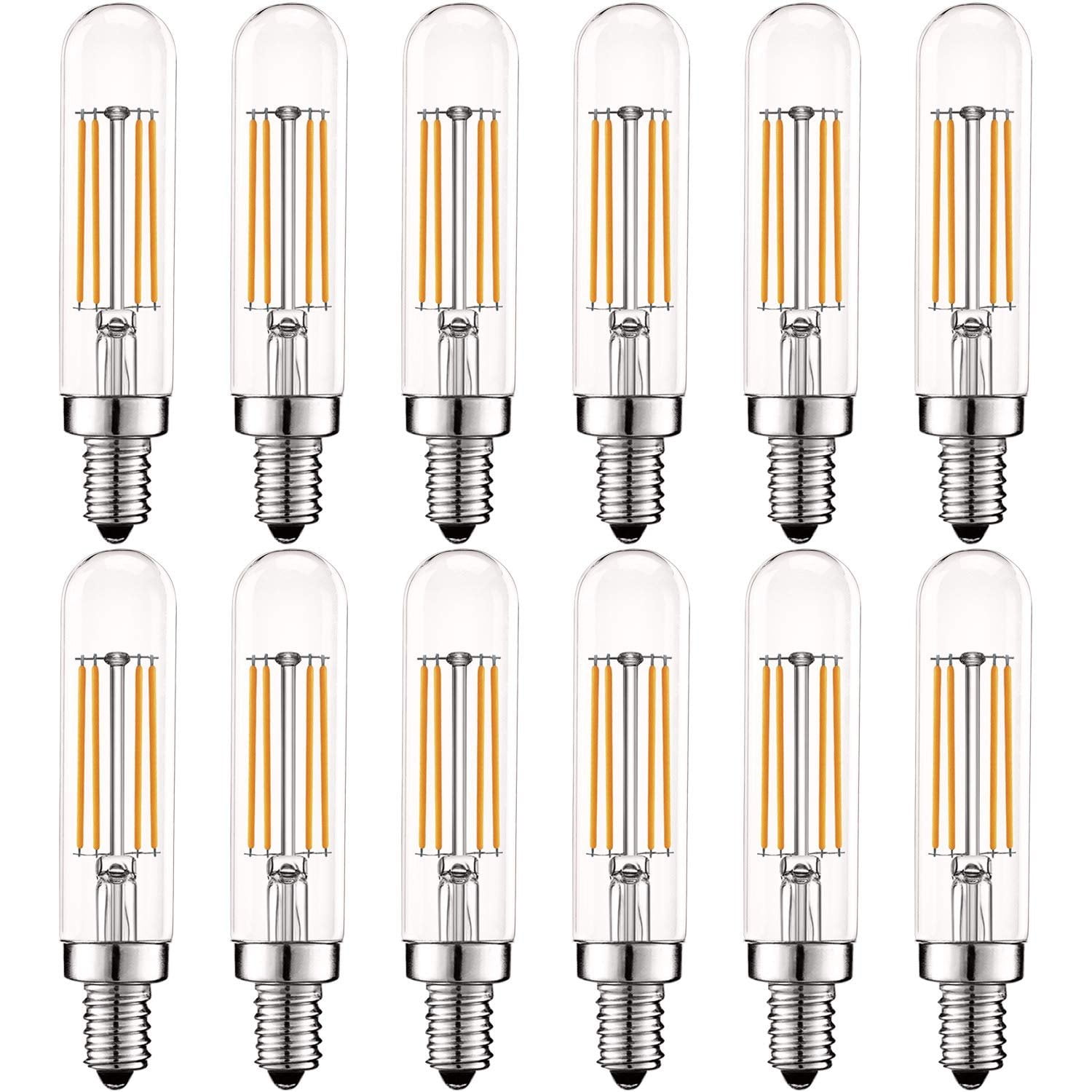 Vintage E12 5W Dimmable LED Tube Bulb in Warm White