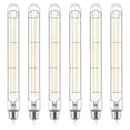 thumbnail image 1 of Luxrite Vintage T9 Long LED Tube Light Bulb 7W 3000K 800 Lumens Dimmable 6 Pack, 1 of 7