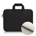 thumbnail image 1 of Luxsea 11-15.6" Computer Carrying Case, Laptop Sleeve Case Waterproof Shock Resistant Laptop Case with Accessory Pocket Home Computer Notebook Handbag Upgrade Suede, 1 of 10