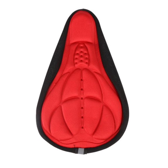 Luxsea Bike Seat Cushion Cover Pad Comfortable Soft Gel Bicycle Saddle Cover 3D Cushion for Mountain Bike Cycling & Bicycle - Enjoy Longer Rides
