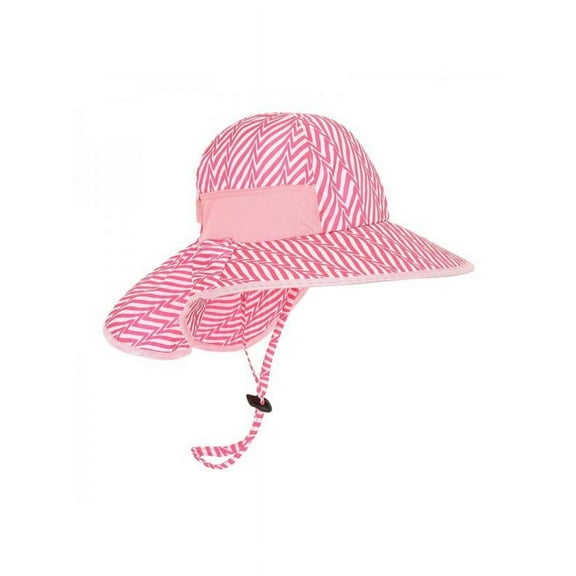 Luxsea Children Casual Sun Hats Wide Brim Kids Bucket Cap Summer Beach Girls For Travel Outdoor