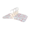 thumbnail image 1 of Luxsea Cotton Fabric Sponge Hanger Elegant Non-Slip Wood Hanger Women Foam Sweater Hangers, 1 of 6