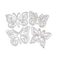 Luxsea DIY Butterfly Metal Die Cuts Embossed Carbon Steel DIY Crafts ...