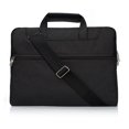 thumbnail image 1 of Luxsea Denim Waterproof Laptop Shoulder Bag Compatible With 13-13.3 Inch MacBook Air MacBook Pro Notebook Computer Polyester Sleeve With Back Trolley Belt, 1 of 7