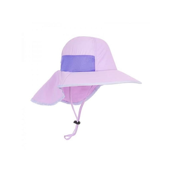 Luxsea Kids Solid Color Fishtail Hat Summer Beach Travel Outdoor Children Sunshade Hat