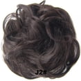 thumbnail image 1 of Luxsea Messy Hair Bun Extensions Curly Wavy Messy Synthetic Hairpiece Scrunchie Scrunchy Updo Hairpiece for women Donut Curly Messy Hair Bun Hairpiece, 1 of 4