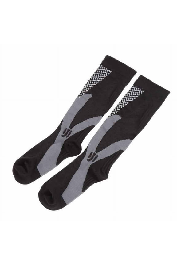 Outdoor Sports Pressure Socks Soccer SocksLeg Support Stretch Compression Socks Below Knee for Men Women