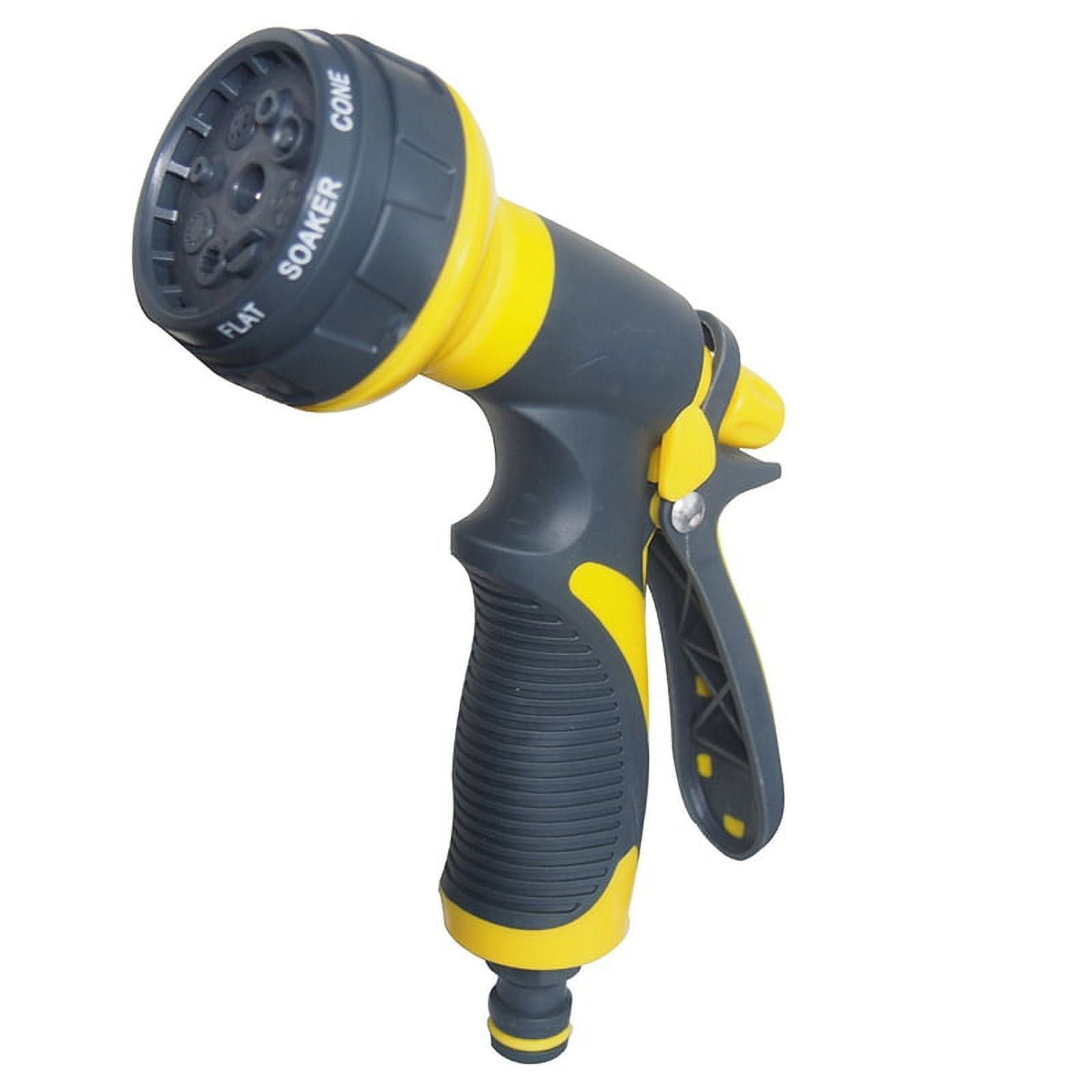 Luxsea Professional Garden Hose Nozzle, 8 Adjustable Watering, Metal