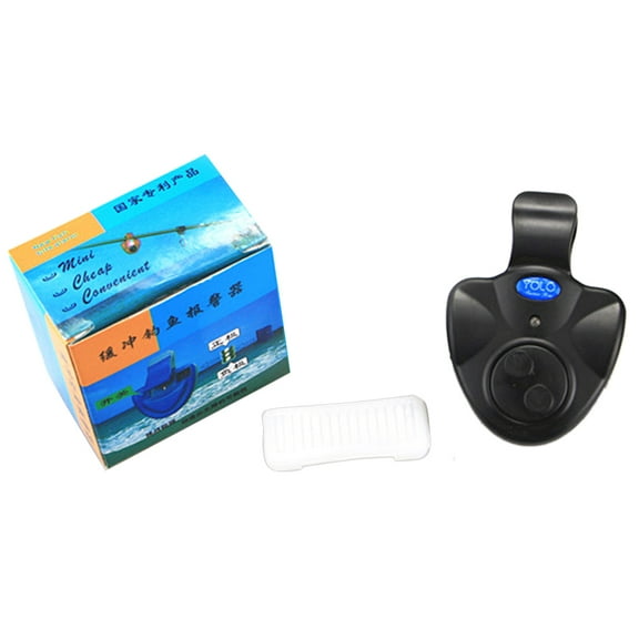 Luxsea Super Sensitive Electronic Fishing Bite Alarm Indicator Sound Bite Alarm Bell with LED Lights Fishing Bells for Rods