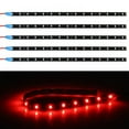 thumbnail image 1 of Luxsea Waterproof Flexible Led Lighting Kit 6-pack Waterproof Flexible 2W DC12V LED Light Strips 30cm Underbody Light For Car Motorcycle, 1 of 6