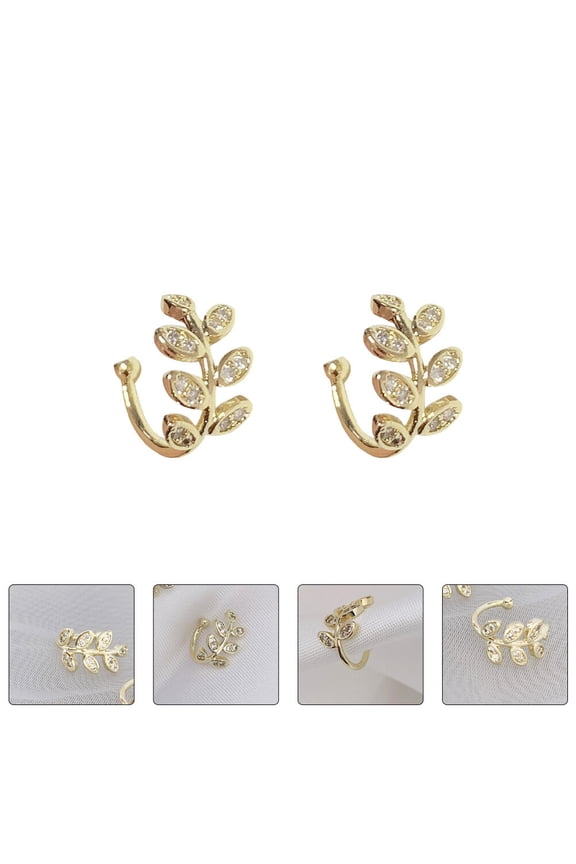 1 Pair Delicate Ear Bone Clips No Pierced Ear Jewelry For Women For All Occasions