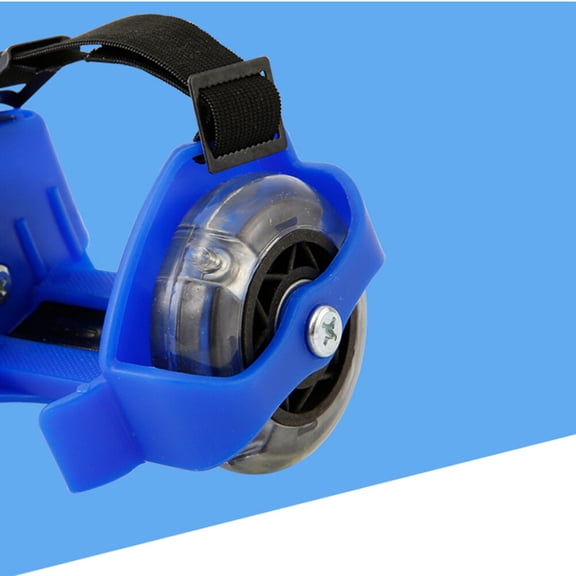 Luxshiny Adjustable Roller Skates with PU Wheels, 1 Pair, Comfortable Heel Design for Kids and Adults