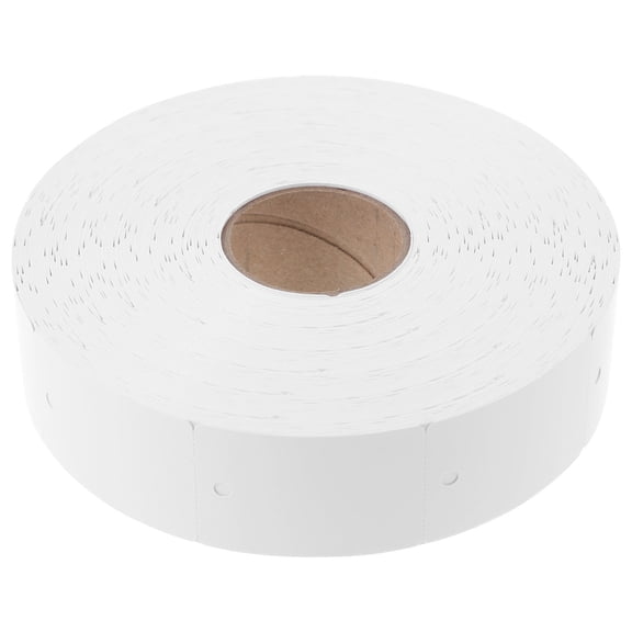 Luxshiny 1 Roll Versatile Blank Tag Label Printer for Clothes Thick Coated Labels Hanging Tags Certificates and More