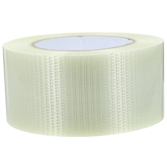 Luxshiny 1 Roll of Tarp Patch Tape Glass Fiber Repair for Outdoor Use Transparent