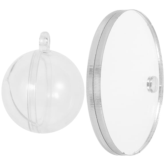 Luxshiny 1Set Betta Fish Mirror Decorative Floating Mirror for Aquarium Tank Training