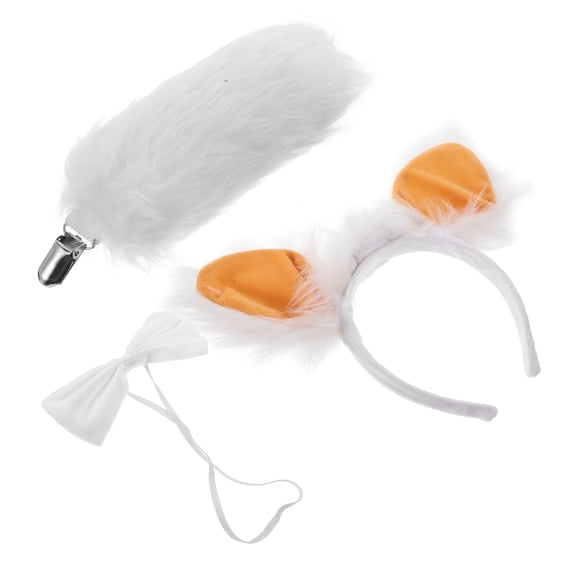 Luxshiny 1 Set Cute Animal Ears Headband for  and Party Plush Hair Decoration