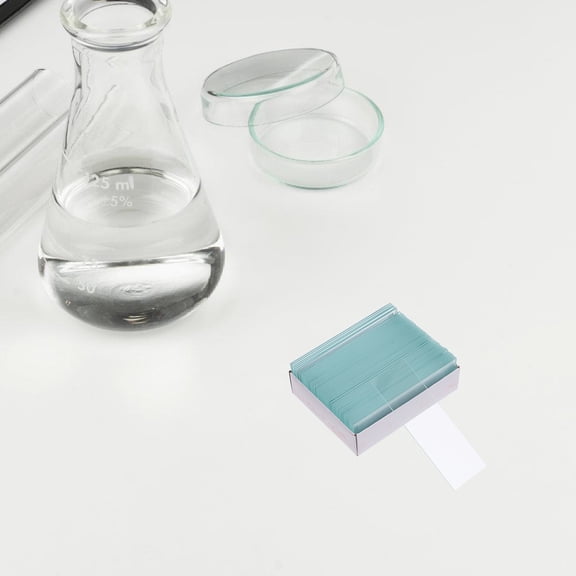 Luxshiny Glass Microscope Slides Set for Botanical Study Clear Laboratory Observation Tools for Scientific Research