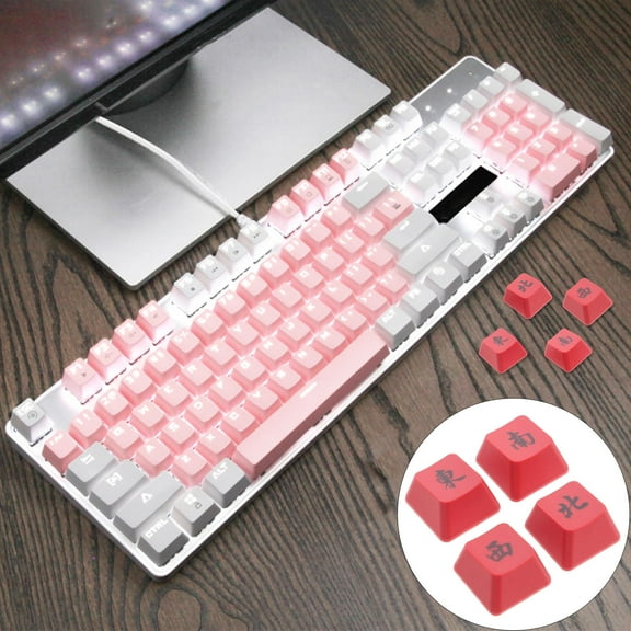 Luxshiny 1 Set Novelty Keycap PBT Red Durable for Keyboard Enthusiasts
