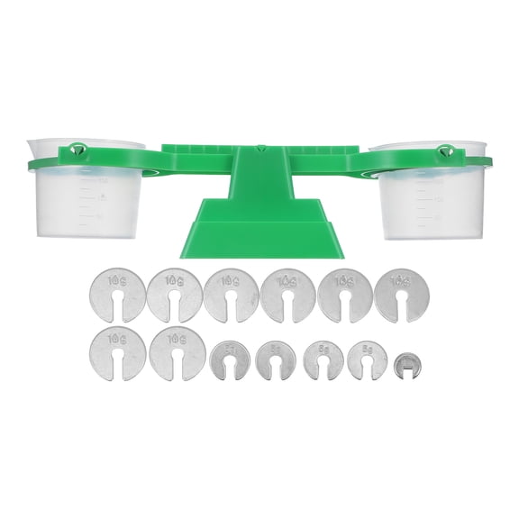 Luxshiny 1 Set Scale Balancing Weights Crafting With Plastic For Science Experiment