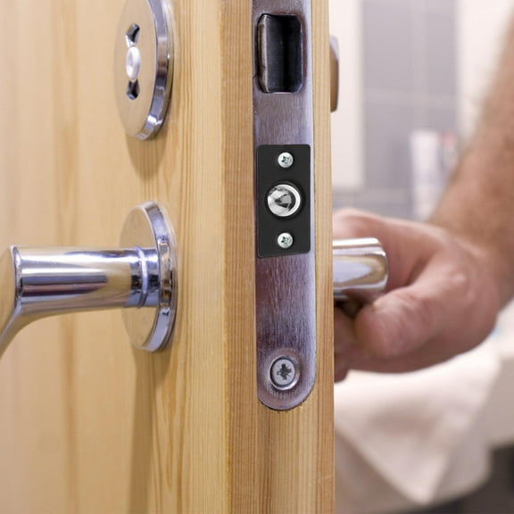 Luxshiny Stainless Steel Screen Door Latch Set - 1 Piece Door Lock Hardware