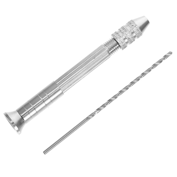 Luxshiny 1 Set Small Drill Metal Silver For DIY Projects Professionals Assembling