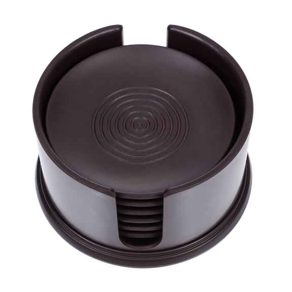 Luxshiny 1 Set Square Coasters Wood Teacup Cushion Coffee Prevent Water Splashing at Party