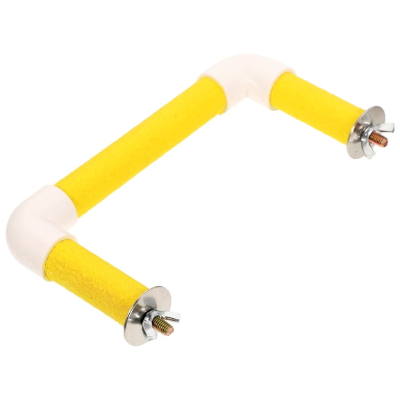 Luxshiny 1 Set of Bird Perches PVC Claw Sharpening Inside or