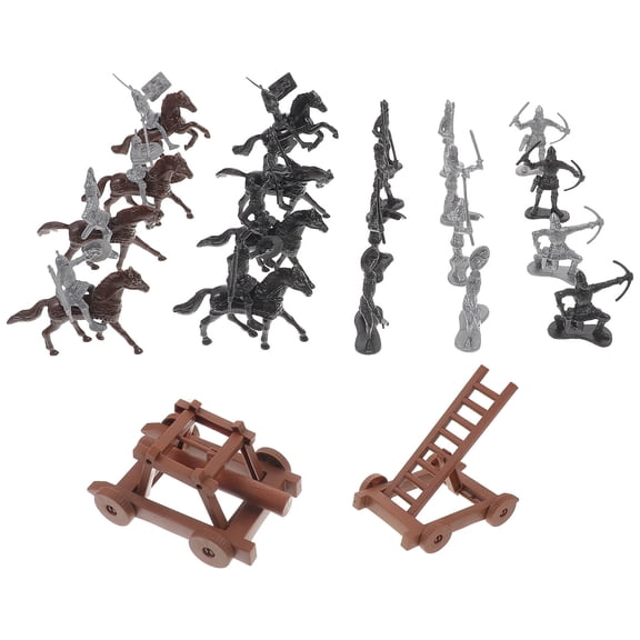 Luxshiny 1Set Small Models Lightweight Assorted Color Figures for Home Display