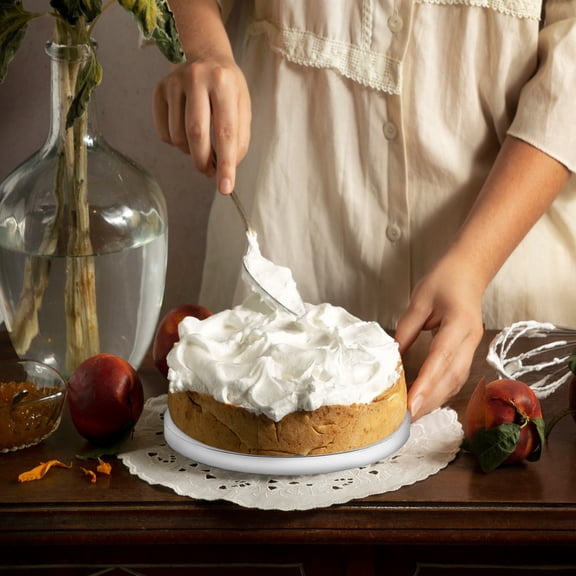 Luxshiny 10Pcs White Cake Display Bases Durable Paper Cake Boards for Baking and Presentation