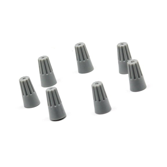 Luxshiny 100 PCS Screw Terminal Block Connector Wire Connectors Grey Plastic For Home Wiring