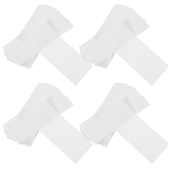 Luxshiny 1000Pcs Science Experiment Paper Strips White High Water Absorption Laboratory Test Papers