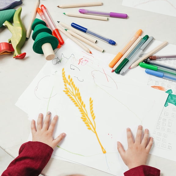 Luxshiny 100Pcs Artificial Wheat Stalks Yellow Plastic Wheat Grass Model for Farm Dioramas