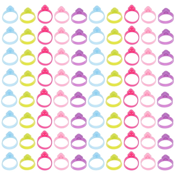 Luxshiny 100Pcs Baking Piping Bag Clips Assorted Colors for Cupcake Cookie and Cake Decorating