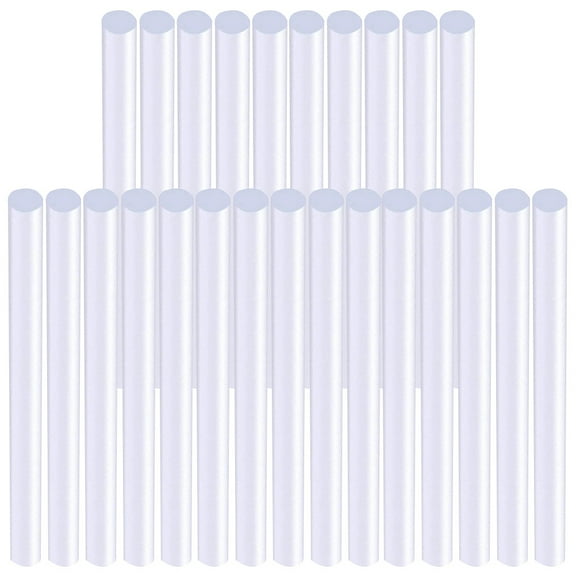 Luxshiny 100Pcs Clear Hot Glue Sticks Perfect for Fabric Paper Plastic DIY Repair Projects