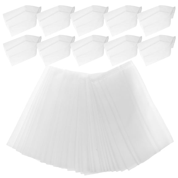 Luxshiny 100Pcs Fabric Grow Bags for Home Use with Breathable Material for Optimal Plant Root Development