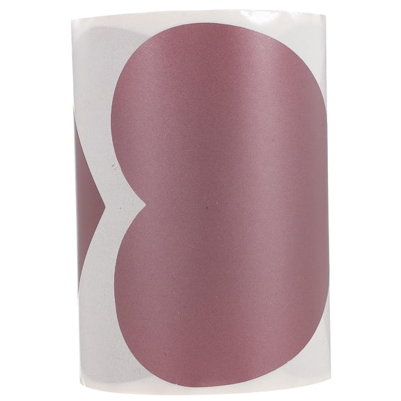 Luxshiny 100Pcs Golden Scratch Sticker for Valentines Day Notebook and Furniture Decoration